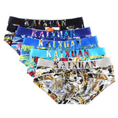 Suvised Meeste Aluspüksid Lühikesed püksid Võrgusttrükiga Meeste Nailonist Pehmed Seksikad Hingavad Calzoncillos Aluspüksid