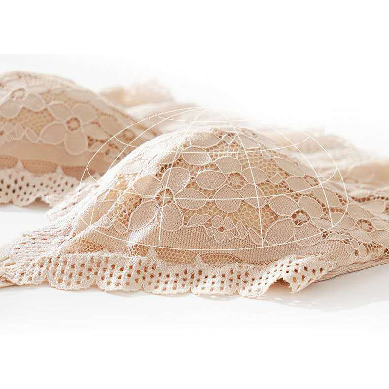 HIVOF noua dantelă exterior wear camisole, fete fără inel oțel lenjerie sutien sexy cu spate frumos