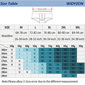 WIDYZON Мъжки секси гащи за бельо Безшевни дишащи мъжки гащи U Convex Pouch Mesh Solid Мъжки гащи Calzoncillos Underpants