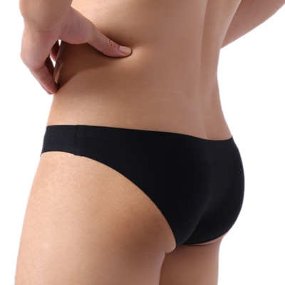 WIDYZON Vyriški seksualūs apatiniai kelnaitės Besiūlės, kvėpuojančios vyriškos kelnaitės U, išgaubtas maišelis, tinklelis, tvirtas vyriškas kelnaitės Calzoncillos apatinės kelnės