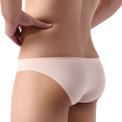 WIDYZON Vyriški seksualūs apatiniai kelnaitės Besiūlės, kvėpuojančios vyriškos kelnaitės U, išgaubtas maišelis, tinklelis, tvirtas vyriškas kelnaitės Calzoncillos apatinės kelnės