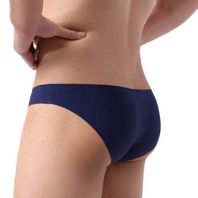 WIDYZON Vyriški seksualūs apatiniai kelnaitės Besiūlės, kvėpuojančios vyriškos kelnaitės U, išgaubtas maišelis, tinklelis, tvirtas vyriškas kelnaitės Calzoncillos apatinės kelnės