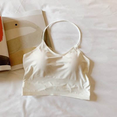 Sexy Beauty backded σουτιέν με επένδυση γιόγκα Γυναικείο γιλέκο τανκ Αφαιρούμενο σουτιέν γυμναστικής Λεπτό λουράκι ώμου Γυναικεία αθλητικά αντικραδασμικά εσώρουχα