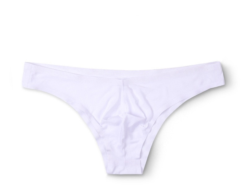 2020 m. vasaros vyriški besiūliai apatiniai, kvėpuojantys ledinio šilko kelnaitės žemu juosmeniu, patogūs, stilingi, kieti permatomi kelnaitės