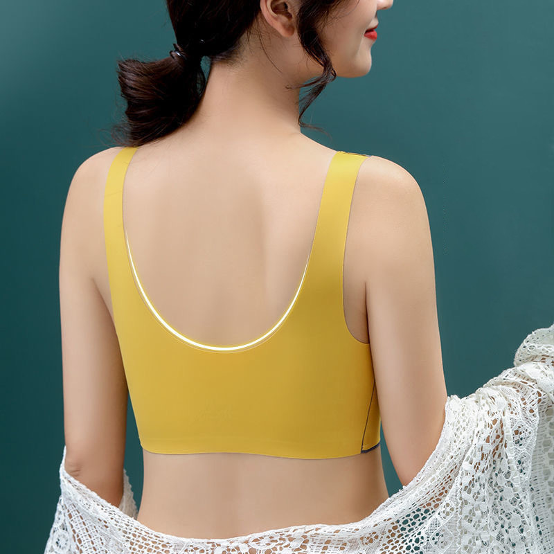 HIVOF donje rublje od lateksa, udobno bešavno donje rublje, sportski grudnjak bez čeličnih prstena