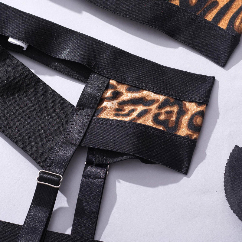 Intiimne seksikas naistepesu Naiste läbipaistvad aluspüksid ja Push Up rinnahoidja aluspesu naistele, 3tk kamuflaaž, 3tk komplektid