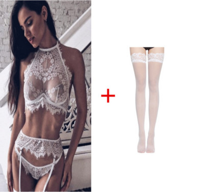 Seljata Bodysuit rinnahoidja komplekt naiste must võrk Seksikas Bodysuit Clubwear Body Femme seksikas pesukomplekt Erootiline aluspesu