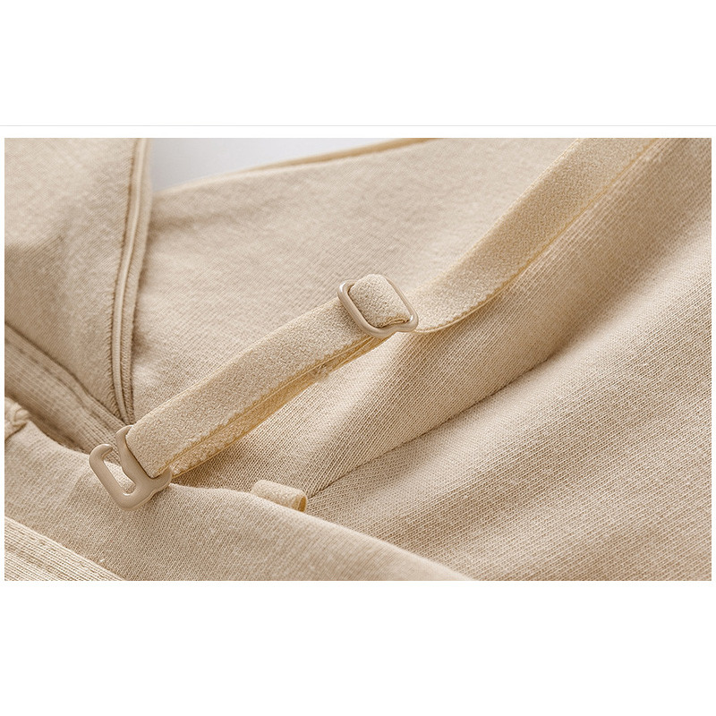 French Triangle Cup puuvillane aluspesu Naiste juhtmevaba rinnahoidja Õhukesed puhas läikega rinnahoidjad naistele brallette brasieres para mujer