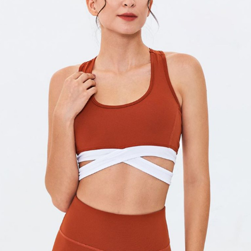 Νέο Μπροστινό Σταυρό Σουτιέν με ανθεκτικότητα και αναπνέει