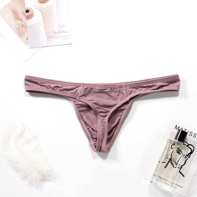 Aluspesu Mehed Seksikad Sissy Aluspüksid Õhukesed Modal U-kott Meestele Aluspüksid Hingavad bikiinipüksid Kiirelt kuivavad aluspüksid Slip Hombre Aluspüksid