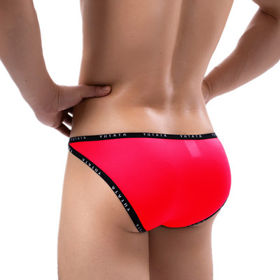 Ice Silk Muške gaćice Donje rublje Muške čvrste gaćice Gaćice Cuecas Quick Dry Ropa Interior Hombre Pouch Briefs Muške seksi donje rublje