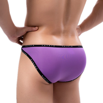 Ice Silk Muške gaćice Donje rublje Muške čvrste gaćice Gaćice Cuecas Quick Dry Ropa Interior Hombre Pouch Briefs Muške seksi donje rublje