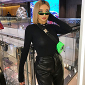 Body cu mânecă lungă, pentru femei, cu gât rotund, cu mâneci întregi, subțire, super moale Body cu mânecă lungă cu filet