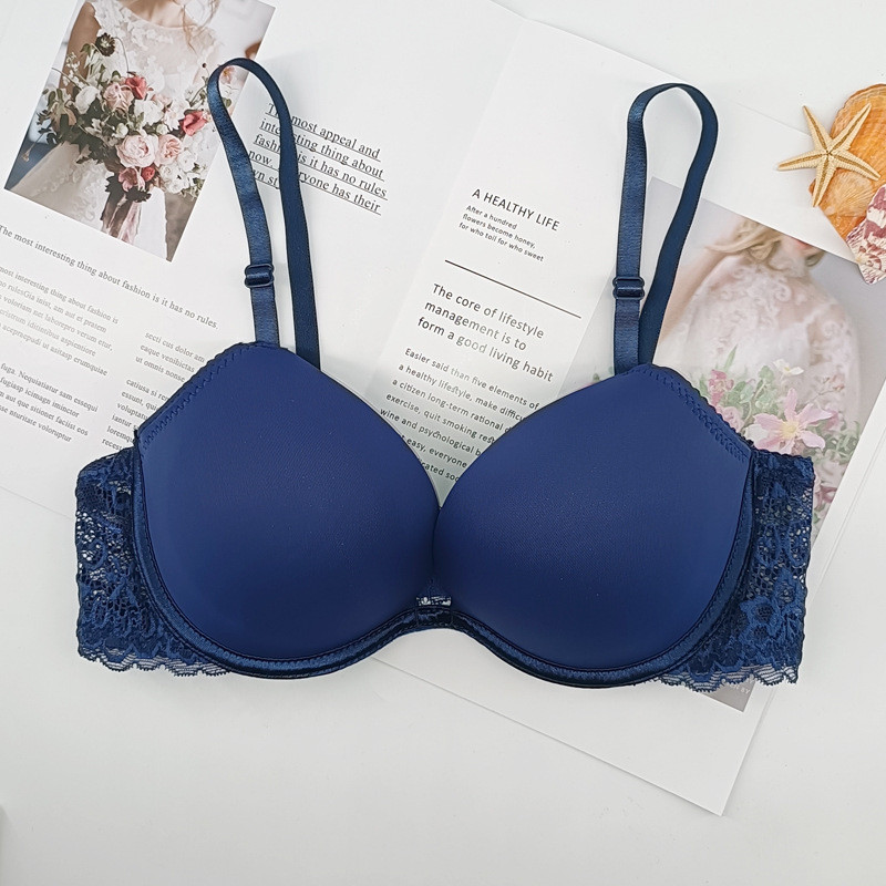 Seksi modno bešavno donje rublje, ženski skupljeni jednodijelni udobni prozračni grudnjak s čeličnim prstenom, grudnjak protiv opuštanja