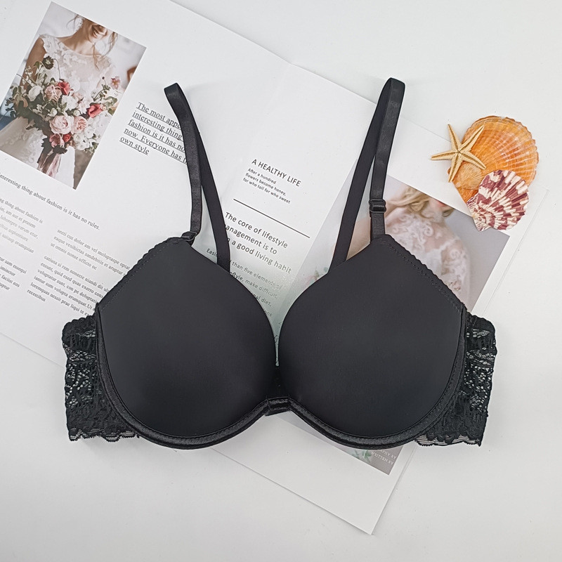 Seksi modno bešavno donje rublje, ženski skupljeni jednodijelni udobni prozračni grudnjak s čeličnim prstenom, grudnjak protiv opuštanja