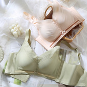 No Steel Ring Seksikas rinnahoidja Lihtne õhuke karv aluspesu Pehme vabaaja hingav korsett koguv longusvastane toru, top naiste rinnahoidja