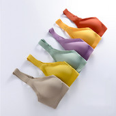 Novo udobni grudnjaci za slobodno vrijeme, mekani bešavni grudnjaci za slobodno vrijeme, tanki, udobni, lagani, dnevni grudnjaci za žene, djevojke