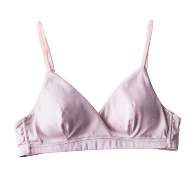 grudnjaci za donje rublje za žene Seksi grudnjak s trokutastim košaricama Bežični tanki bez izbočenih vrhova donje rublje u francuskom stilu