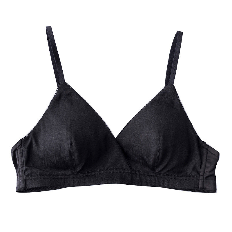 grudnjaci za donje rublje za žene Seksi grudnjak s trokutastim košaricama Bežični tanki bez izbočenih vrhova donje rublje u francuskom stilu