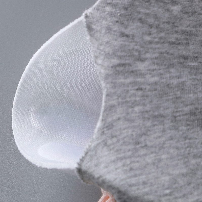 HIVOF grudnjak za djevojčice, prugasto udobno donje rublje bez čeličnog prstena, bešavno donje rublje s podešavanjem niti