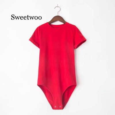 Romper Body for Women Sexy Bodysuits 2020 Νέα καλοκαιρινή γυναικεία φόρμα κοντομάνικη φόρμα