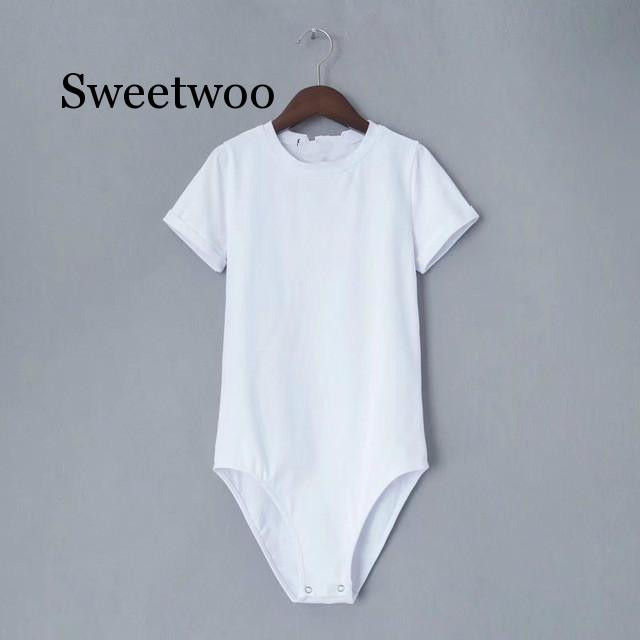 Romper Body for Women Sexy Bodysuits 2020 Νέα καλοκαιρινή γυναικεία φόρμα κοντομάνικη φόρμα