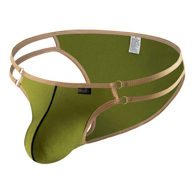 Seksikas püksikott Strong G string bikiinid meeste madala kõrgusega püksid kott Aluspüksid ülimadala pehme pesu veniv aluspesu