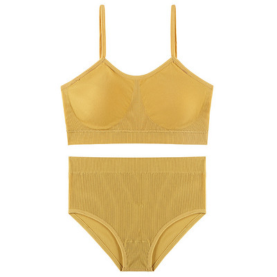 ACELANDY-Women õmblusteta rinnahoidjakomplekt Seksikas naiste aluspesu pesu traadita rinnahoidja Bralette pesu rinnahoidja elastsuse aluspesu komplekt