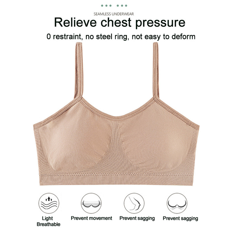 ACELANDY-Women õmblusteta rinnahoidjakomplekt Seksikas naiste aluspesu pesu traadita rinnahoidja Bralette pesu rinnahoidja elastsuse aluspesu komplekt