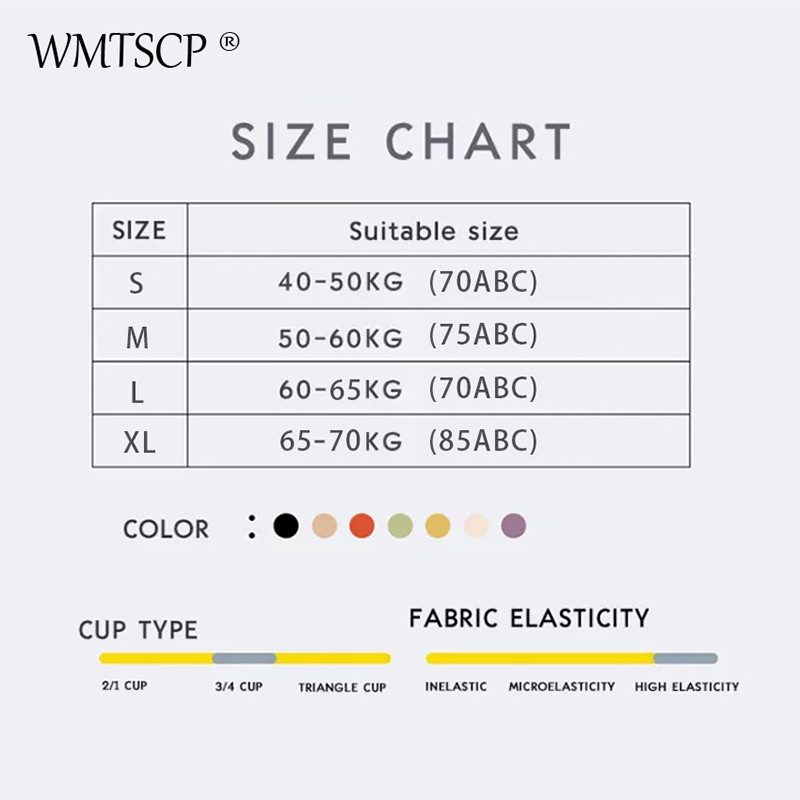 WMTSCP Σέξι μπροστινό κουμπί γυναικείο σουτιέν χωρίς ατσάλινο δαχτυλίδι άνετα ρυθμιζόμενα push ups σέξι γυναικεία εσώρουχα