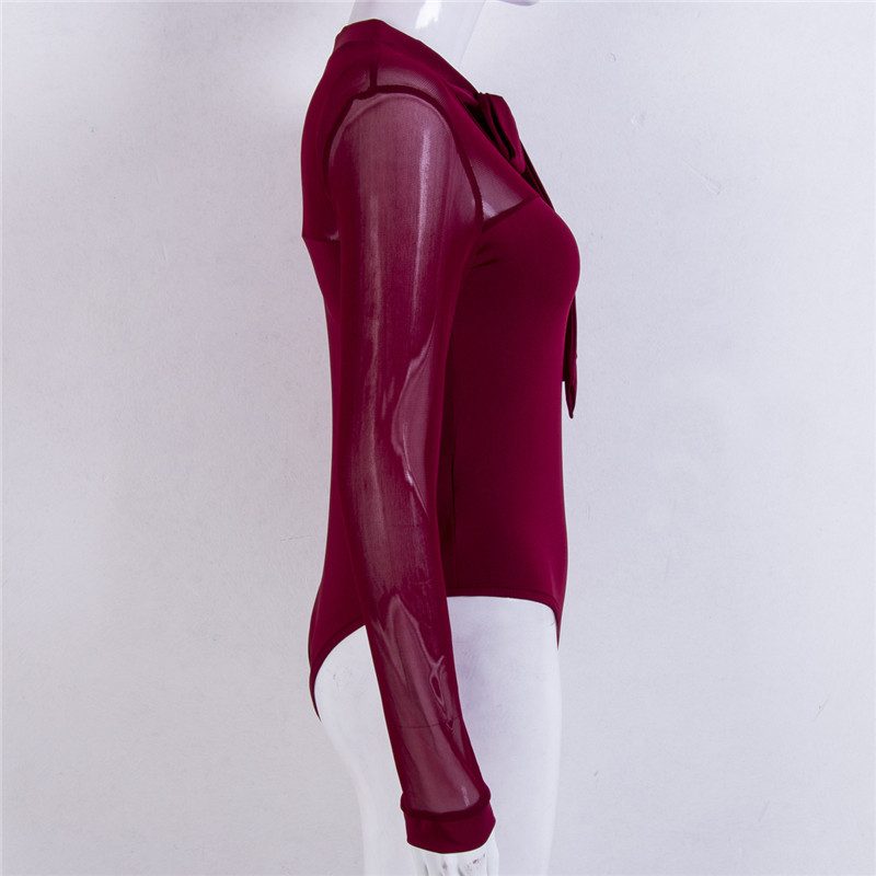 Naiste pikkade varrukatega seksikas pitsist body, must pikkade varrukatega õõnsate kehakoristustega naiste kombinesoon, sügisene naiste mängukostüüm