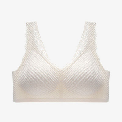 Μονόχρωμο Sleep Άνετο Push Up σουτιέν Crop Bustier Αμάνικο εύκαμπτο γιλέκο Αθλητικό καλοκαιρινό Λεπτό, δροσερό τοπ υψηλής ποιότητας