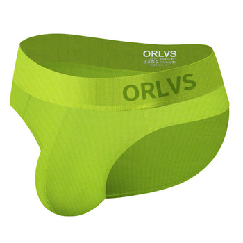 ORLVS Мъжко бельо Мъжки секси слипове Jockstrap Pouch Cuecas Мъжки памучни бикини Прашки Мрежести долни гащи  Slip Homme Srting