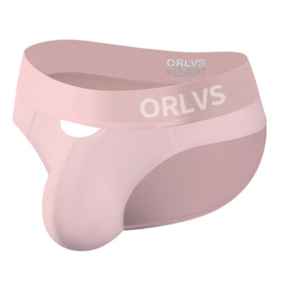 ORLVS Meeste Aluspesu Meeste Seksikad püksid Jockstrap Kotike S Cuecas Mees Puuvillased Aluspüksid Stringid Võrgust aluspüksid Homme Srting