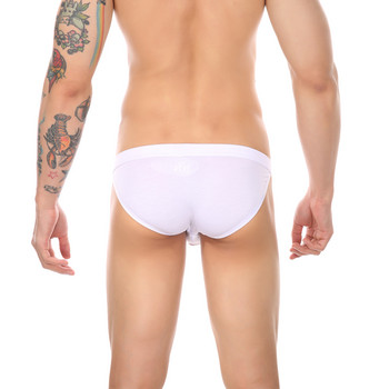 CLEVER-MENMODE Мъжко бельо Modal Briefs Секси мини долни гащи Бельо Bulge Pouch Hombre Slips High Fork Panties Bikini