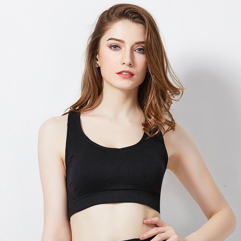 S-XL Γυναικείο Αθλητικό σουτιέν χωρίς ραφές Push Up Αθλητικό Γιλέκο Σουτιέν Προπόνηση Αθλητικά Ρούχα Γυναικείας Γυμναστική Κορυφή