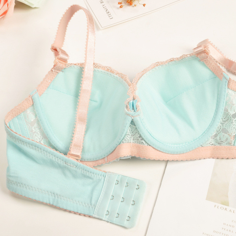 Push-up Σουτιέν και εσώρουχα Beauty Back Σέξι γυναικεία εσώρουχα Δαντέλα Γυναικείο Σετ εσώρουχα με κέντημα στηθόδεσμο