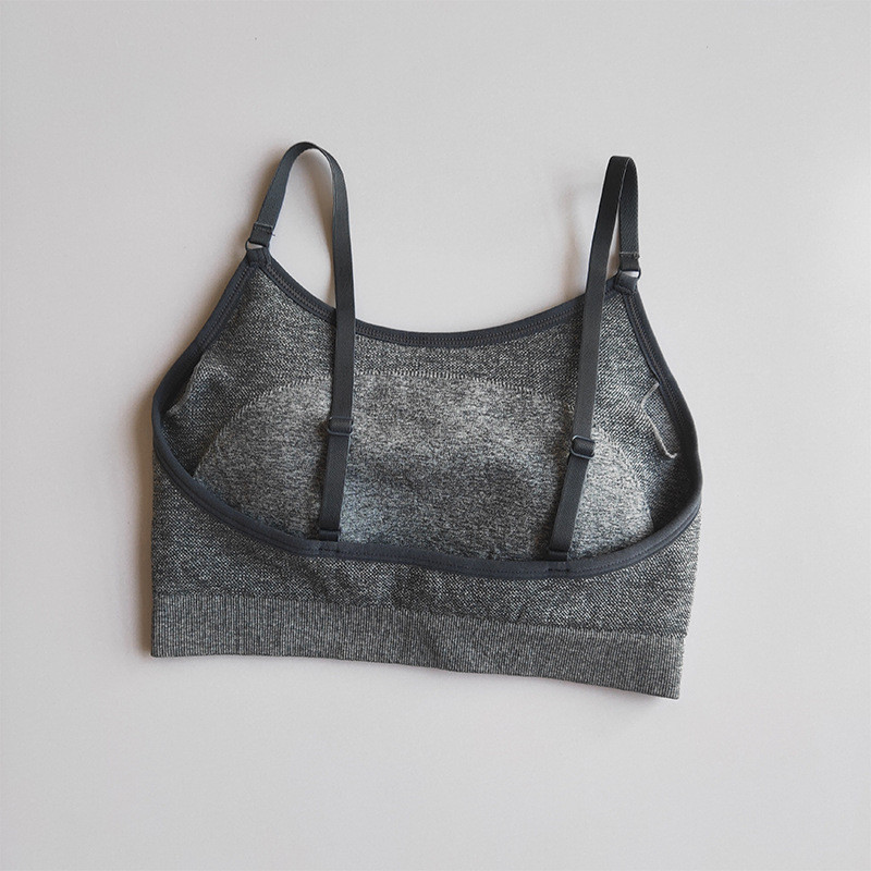 Ženski gornji dijelovi grudnjaka za fitness Push Up grudnjaci s naramenicama za trčanje Grudnjaci otporni na udarce