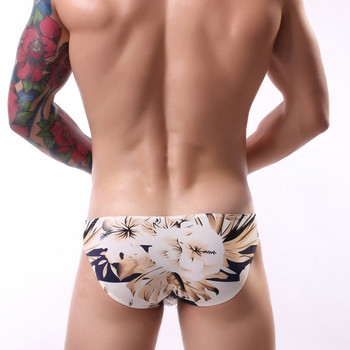 Мъжко бельо Briefs Printed Underpants Man Cueca Masculina U Pouch Male Panties Мъжки слипове  Underwear Ropa Pants HT018