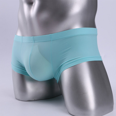 Vyriški „Ice Silk“ apatiniai apatiniai apatiniai apatiniai „Boxer“ kvėpuojantys seksualūs vyriški apatiniai „Boxer“ apatiniai „T-Back“ itin ploni 2021 m. Nauji