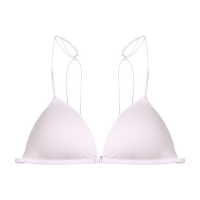 Franceză Europeană Și Americană Lenjerie de corp din spate Set sutien cu cataramă în față Cupă triunghiulară Sutien pentru studentă tânără Doamnă fără inel de oțel Sexy