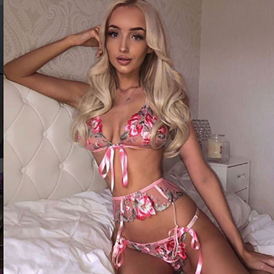 Μόδα Γυναικεία Νέα Μόδα μοτίβο με σέξι εσώρουχα με φιόγκο σέξι ευρωπαϊκά και αμερικανικά σέξι εσώρουχα