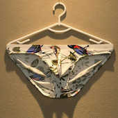 Ανδρικά σλιπ Patterns U Convex Low Rise μοτίβο εκτύπωσης Ανδρικά σλιπ Δώρο για ανδρικά εσώρουχα για άντρες