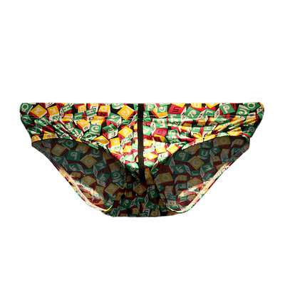 Ανδρικά σλιπ Patterns U Convex Low Rise μοτίβο εκτύπωσης Ανδρικά σλιπ Δώρο για ανδρικά εσώρουχα για άντρες