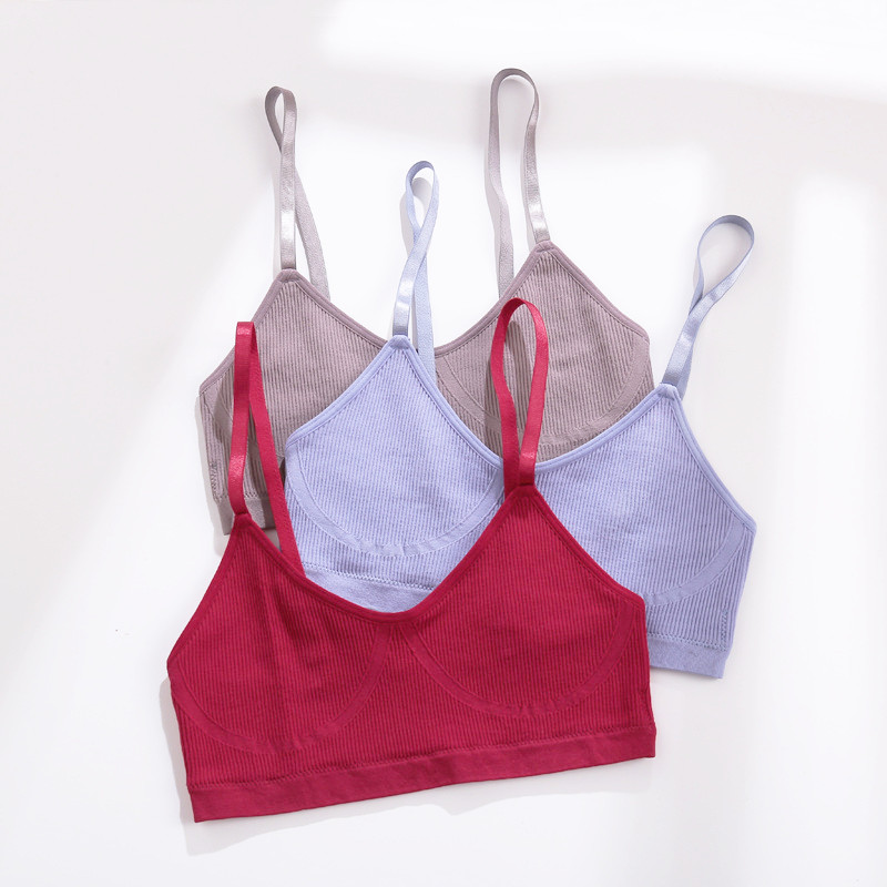 Γυναικείο Active Bra Tube Top Βαμβακερό Γυναικείο Push Up Λεπτά σέξι εσώρουχα γυμναστικής χωρίς ραφή Εσώρουχα Μαλακό Brassiere Bandeau Top Tank XL