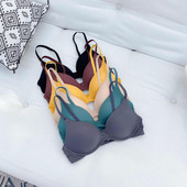 Rinnahoidjad naistele Push Up Sexy Lingerie naiste käevõrud Õmblusteta magamistopsid Aluspesu envio tasuta dormir topid rinnahoidjad para mujer