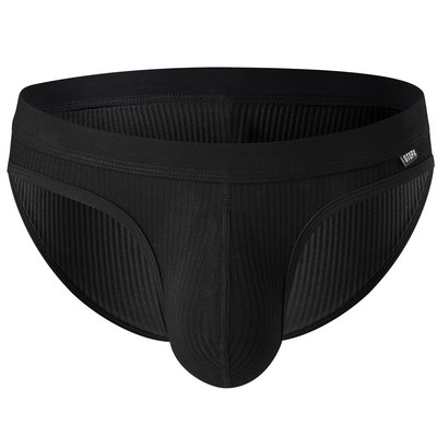 Ανδρικά σλιπ εσώρουχα με ψηλό πιρούνι U-Pouch Modal μαλακά μπαούλα Σορτς αναπνεύσιμα σώβρακα Elastic Εσώρουχα slip Hombre