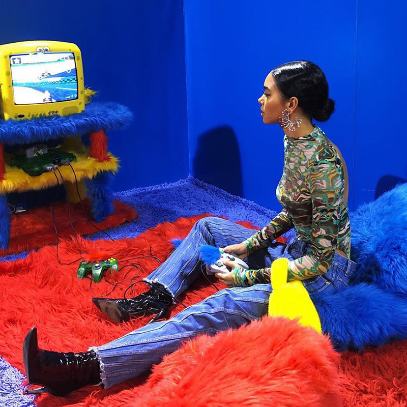 Body cu mânecă lungă cu mânecă lungă, body cu spate, cu imprimeu, sexy, elegant, îmbrăcăminte de stradă, club de petrecere, haine de vară 2020