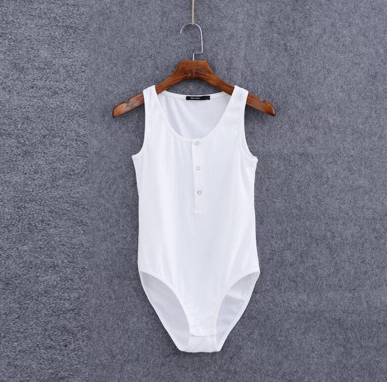 Soliidne must-valge spandexi paakkate Skinny Bodysuit varrukateta särgid 2019, uus mood naiste kombinesooni mängukostüüm Slim Fit Romper