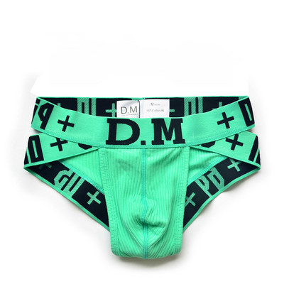 E συμπαθή νέα νεανικά γράμματα ανδρικά εσώρουχα μόδα σέξι άνετα βαμβακερά σλιπ που αναπνέουν